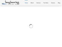 Tablet Screenshot of imagineeringstudios.com